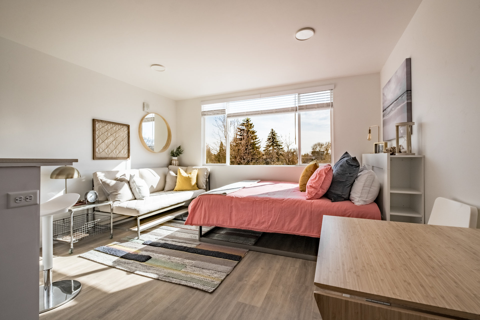 Modern Studio for Rent by the Truckee River at Mod at Riverwalk
